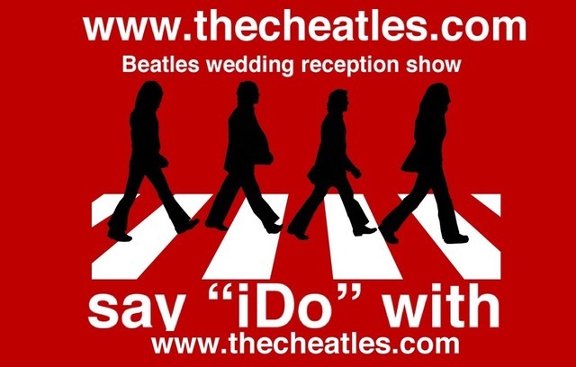  The Beatles walking across Abbey Road. Beatles Wedding Reception Entertainment